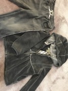 Burberry dresiki welurowe 18 msc oryginalne