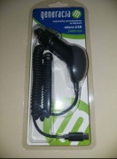 Ładowarka samochodowa mini USB, 2400mA.