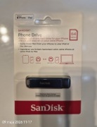 Pendrive SanDisk Phone Drive for iPhone, 64 GB (SDIXD0N-064G-GN6NN)