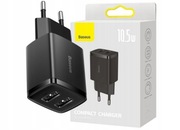 Ładowarka sieciowa BASEUS Compact 10.5W Czarna