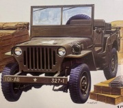 1:72 Academy Jeep willys 