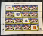 Arkusz 4716 B perforowany, **, Zjazd PZF Iława