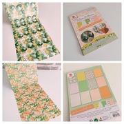 Zestaw ozdobnych kalek, Scrapbooking, 36 ark.