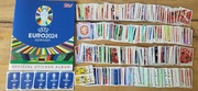Zestaw Topps Euro 2024 - album + prawie komplet naklejek
