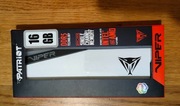Patriot DDR5 PC6000 16GB (1x16) Viper Elite 5 RGB CL30 (PVER516G60C30W)