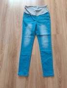 Zestaw spodni ciążowych x6  jeansowych S/M