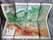 Mapa Polski 1956 1:500 tys administracyjna 