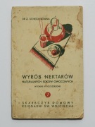Wyrób nektarów Dr Z. Schechtlówna 1937