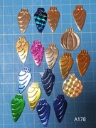 SCRAPKI KRAKÓW Boże Narodzenie Błyszczące Bombki (A178)