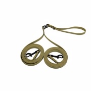 Smycz dla 2 psów z krętlikiem HEXA 2x 2m 16mm - duże psy