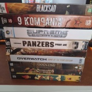 Zestaw 9 gier komputerowych PC w wydaniach kolekcjonerskich kartonowych