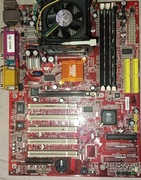 Płyta główna msi ms-6567+pentium 4 OPIS!!