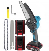 Mini Pilarka łańcuchowa elektryczna piła łańcuchowa 21 V 2x aku 1,2Ah