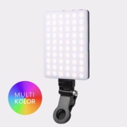 LAMPA DO TELEFONU STELLA LIGHT MULTIKOLOR LED CZARNA