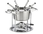 Zestaw do founde 0,8-1l, Kela Gusto 16645, dla 6 osób, stal nierdzewna