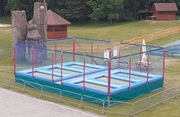 Osłona na sprężyny do trampoliny na wymiar 2 4 6 8 stanowiskowe 