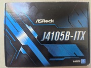 Płyta główna ASRock J4105B-ITX mini-ITX+16GB RAM +Przetwornica +Adapter SSD