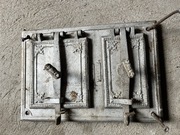 Drzwiczki do pieca wędzarni stare z