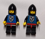 Lego Castle Rycerz rycerze Black Falcon cas098 (cena za 1 sztukę)