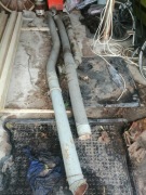 Wyciąg lub dmuchawa rury giętkie. Sprawne. 