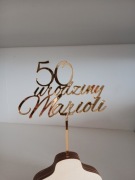 ozdoba 50 urodziny 