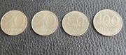 PRL/RP-- 2x20zł.-1984r/ 50zł,100zł - 1990r.