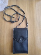 Zabytkowa saszetka skórzana męska na ramię