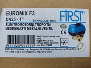 Zawór mieszający trójdrogowy DN 25 z siłownikiem