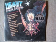 HEAVY METAL - 2 LP BLACK SABBATH GRAND FUNK RAILROAD NAZARETH TRUST