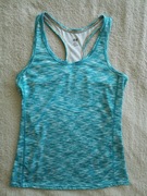 Niebieska bluzka sportowa top bokserka H&M 36 jak nowa nowy