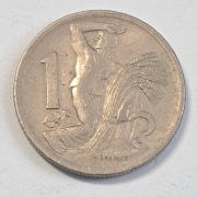 608. Moneta Czechosłowacja 1 korona 1946 rok  