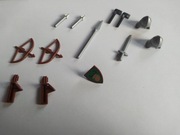 LEGO BRONIE castle rycerze broń 13 elementów