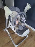 LIONELO Niles 2 w 1  bujaczek z kołysankami i krzesełko do karmienia!