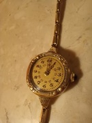 STARY ZEGAREK DAMSKI POZŁACANY
