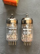 Para ECC81 / 12at7 Siemens 1965r - NOS