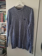 Sweter Superdy z lambswool rozm XL