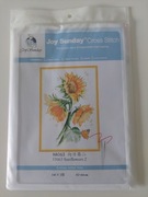 Zestaw do haftu z nadrukiem Słoneczniki