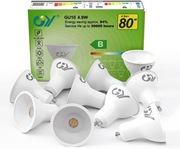 Żarówka LED GU10 4,9W 780LM Ciepła Biel 3000K 120°Matowe, 80 W Pakiet 