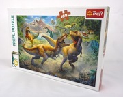 TREFL PUZZLE Dla Chłopców160 Puzzli TYRANOZAURY DINOZAURY UKŁADANKA 15360