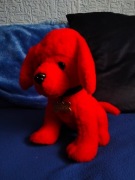 Clifford wielki czerwony pies maskotka vintage 