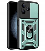 Etui pancerne do Realme C53, CamShield Slide, zielone