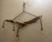 Lampa wisząca drewniana z korzenia!!! Rękodzieło