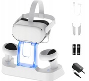 Stacja Ładująca NexiGo S20 do Oculus Quest 2 – biała - Magnetyczny USB-C