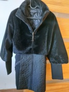 Płaszcz roz S/M SAOPAULO Z FUTERKUEM