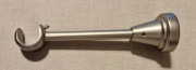 Wspornik srebrny 15 cm do karnisza Dekoria rurka 19 mm