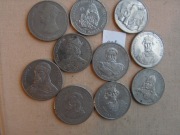 Zestaw monet okolicznościowych 10 sztuk z PRL-u