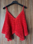 Bawełniany crop top różne kolory rękodzieło 