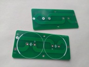 Płytki UNITRA PCB pod kondensator 2x4700uF. 4szt.