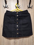 Spódniczka jeansowa ciemna stradivarius 36(S)