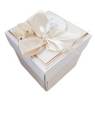 Exploding box ślub ślubny wesele beżowy beż kremowy 